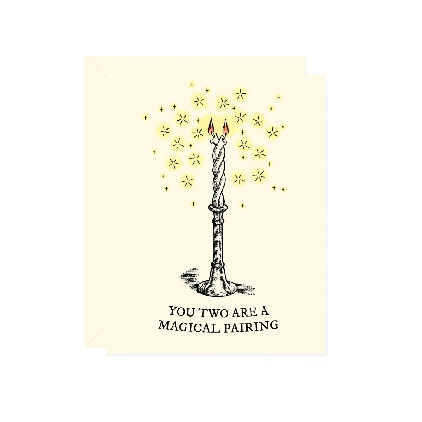 You Two Are A Magical Pairing Candle Card