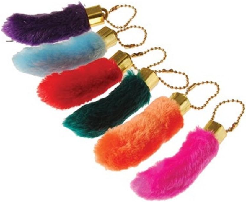 Fake Rabbit's Foot Keychain