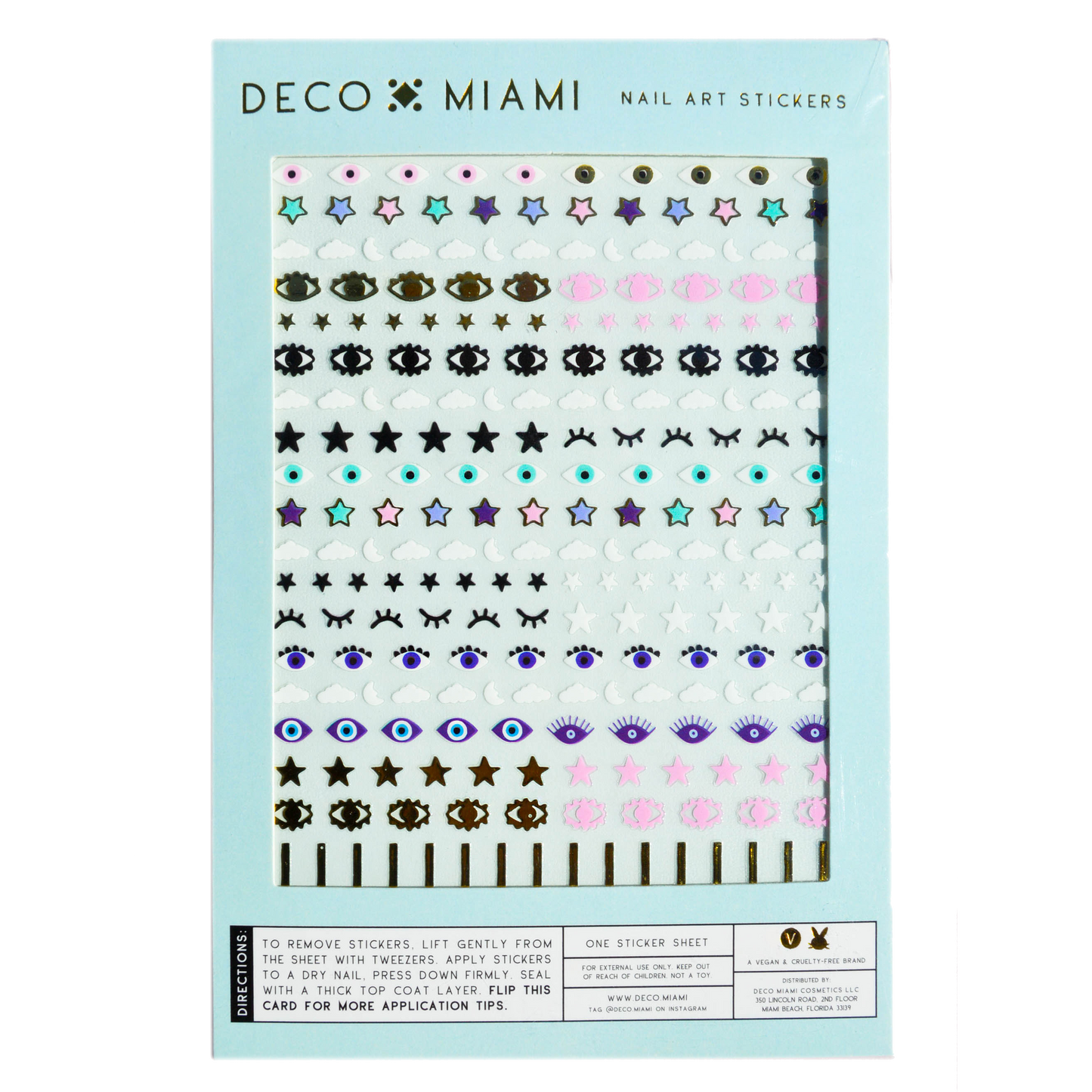 Stars In Your Eyes Nail Art Stickers