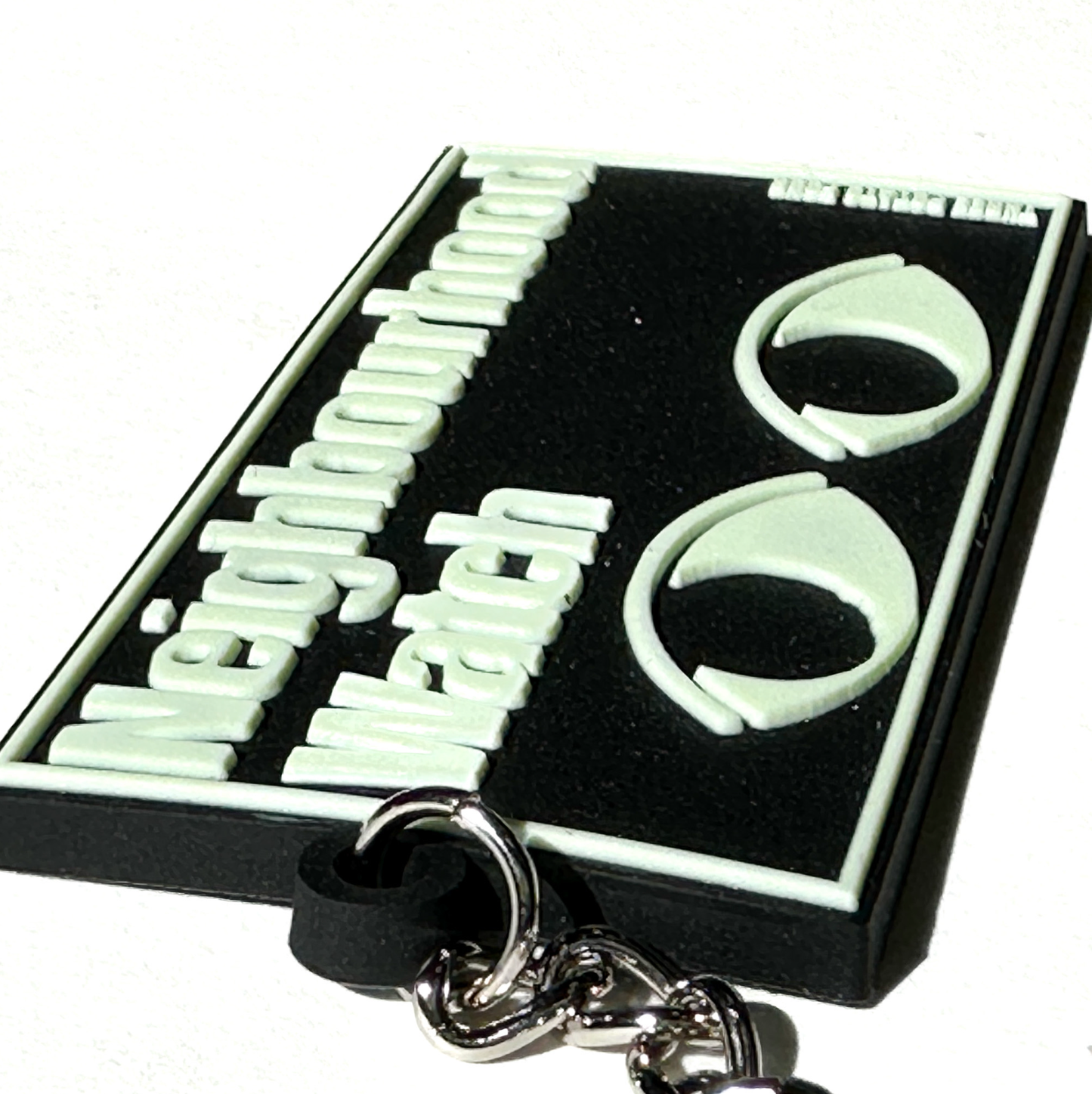 Neighbourhood Watch Glow In The Dark Keychain