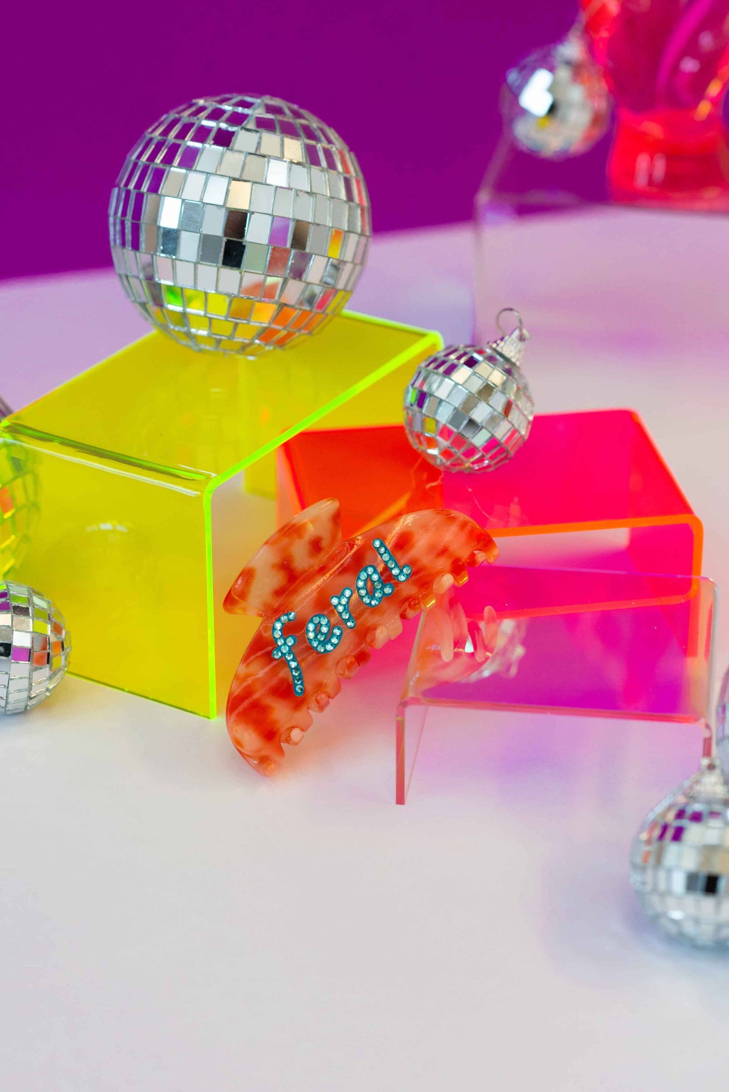 Feral Rhinestone Hair Claw