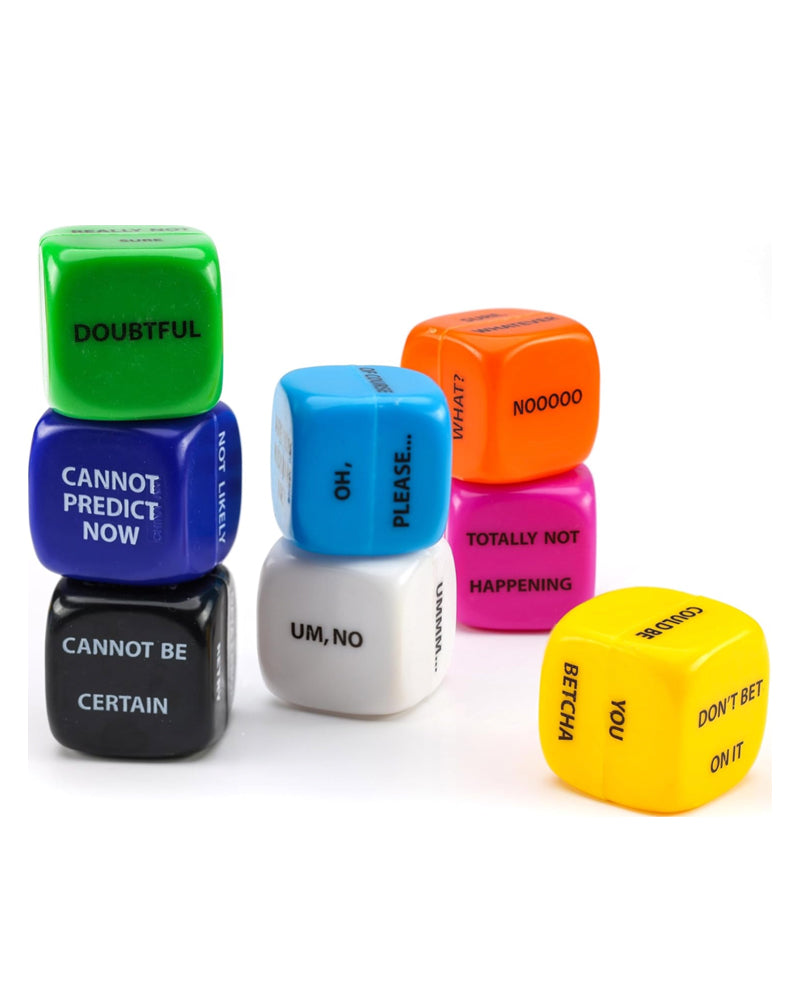 Slightly Sassy & Occassionally Misspelled Fortune Dice