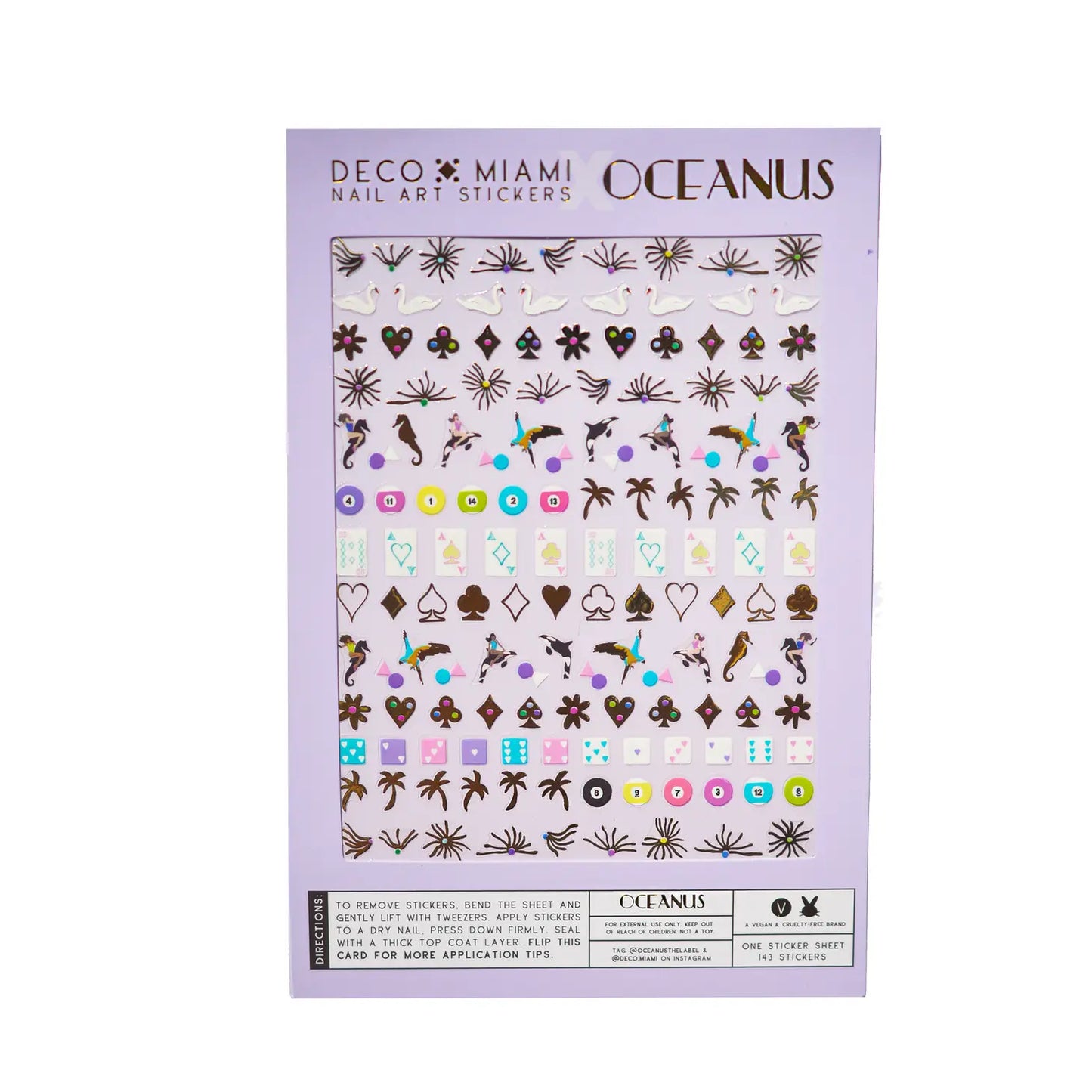 Oceanus Nail Art Stickers