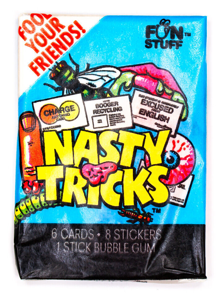 Nasty Tricks Vintage Trading Cards