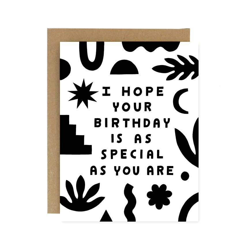 Special As You Are Birthday Card