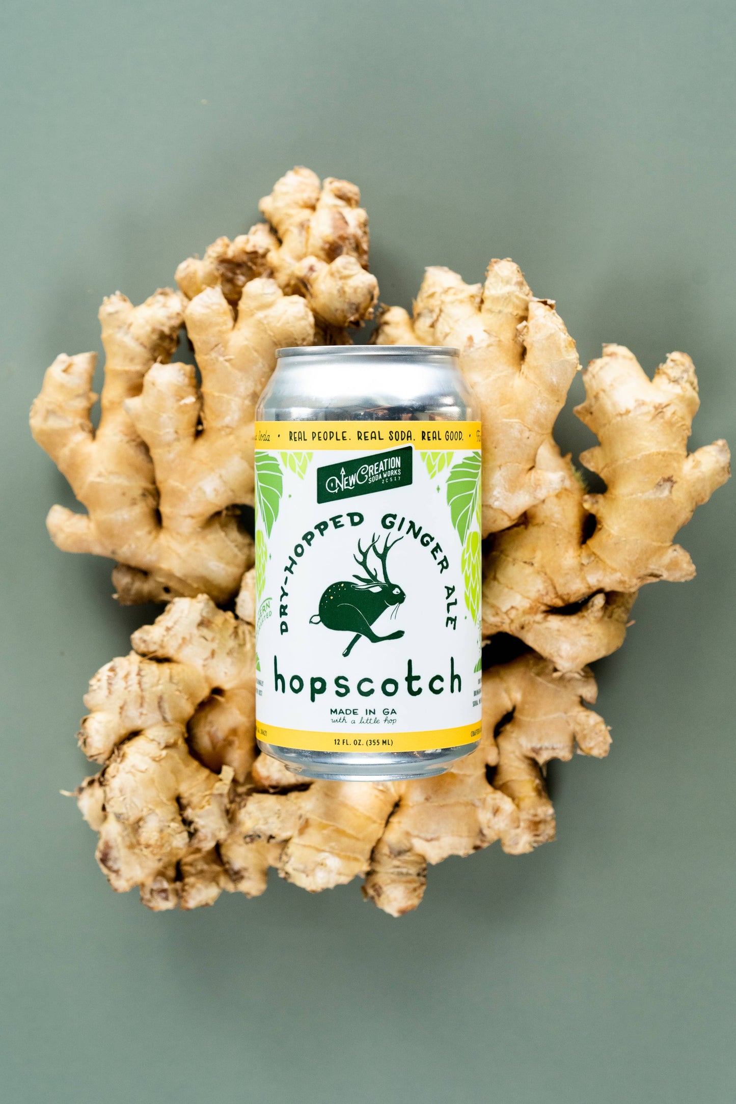 Hopscotch Dry-Hopped Ginger Ale