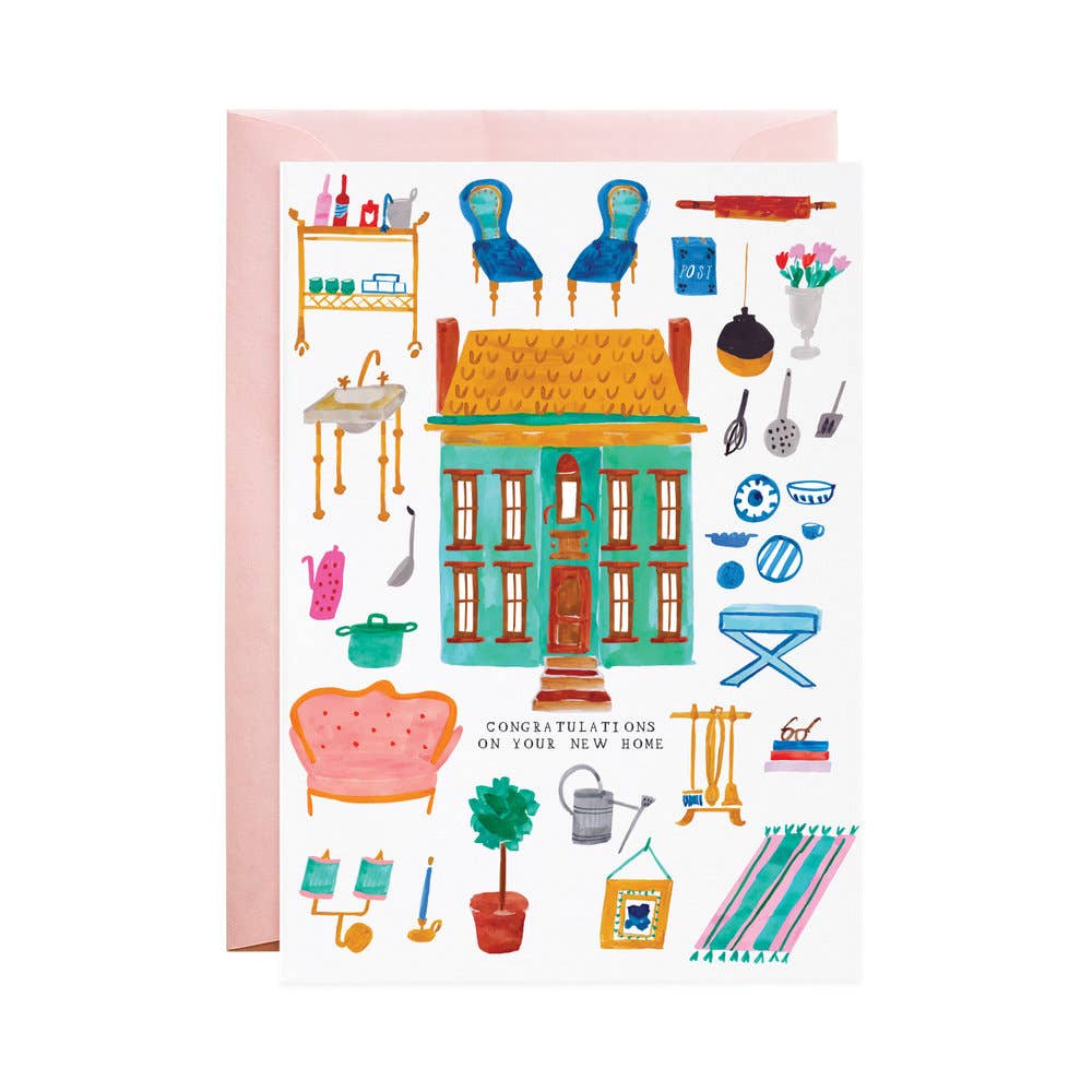 Congratulations On Your New Home Card