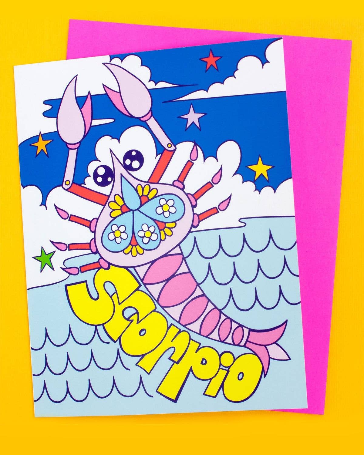 Beautiful Scorpio Card
