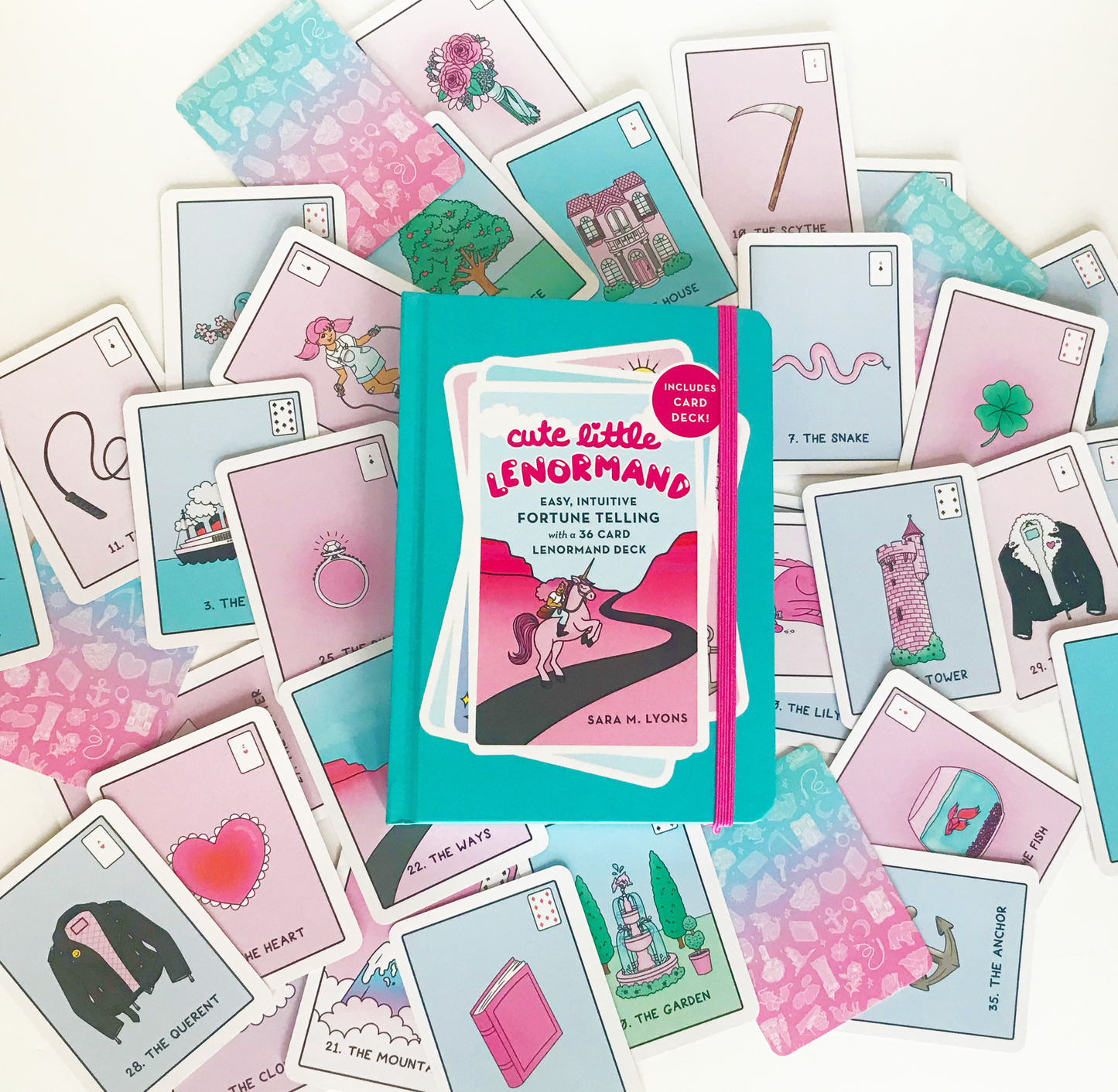Cute Little Lenormand Fortune Telling Deck
