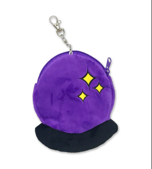 Crystal Ball Plush Zip Pouch
