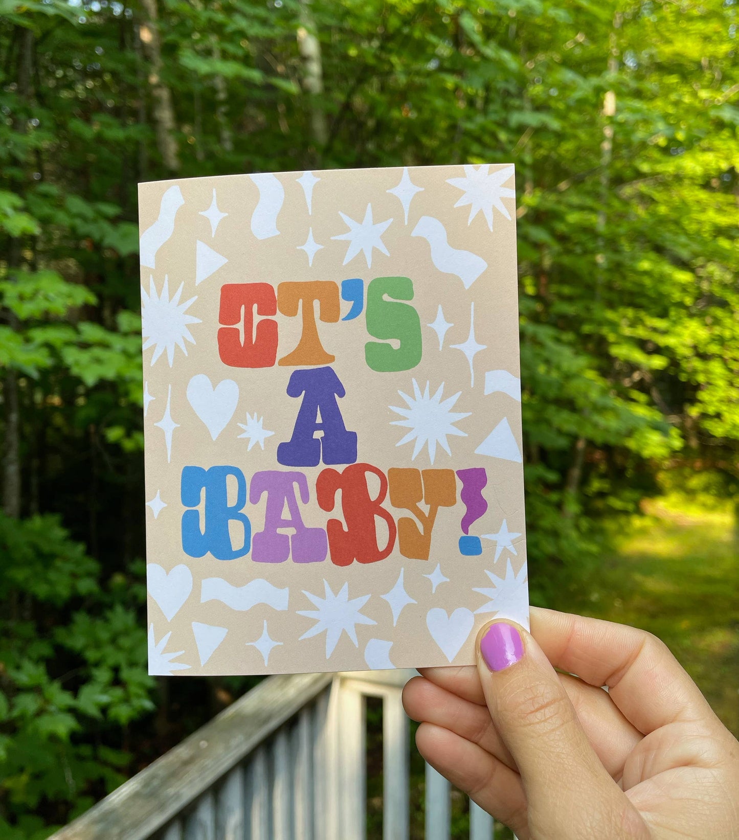 It's A Baby! Card