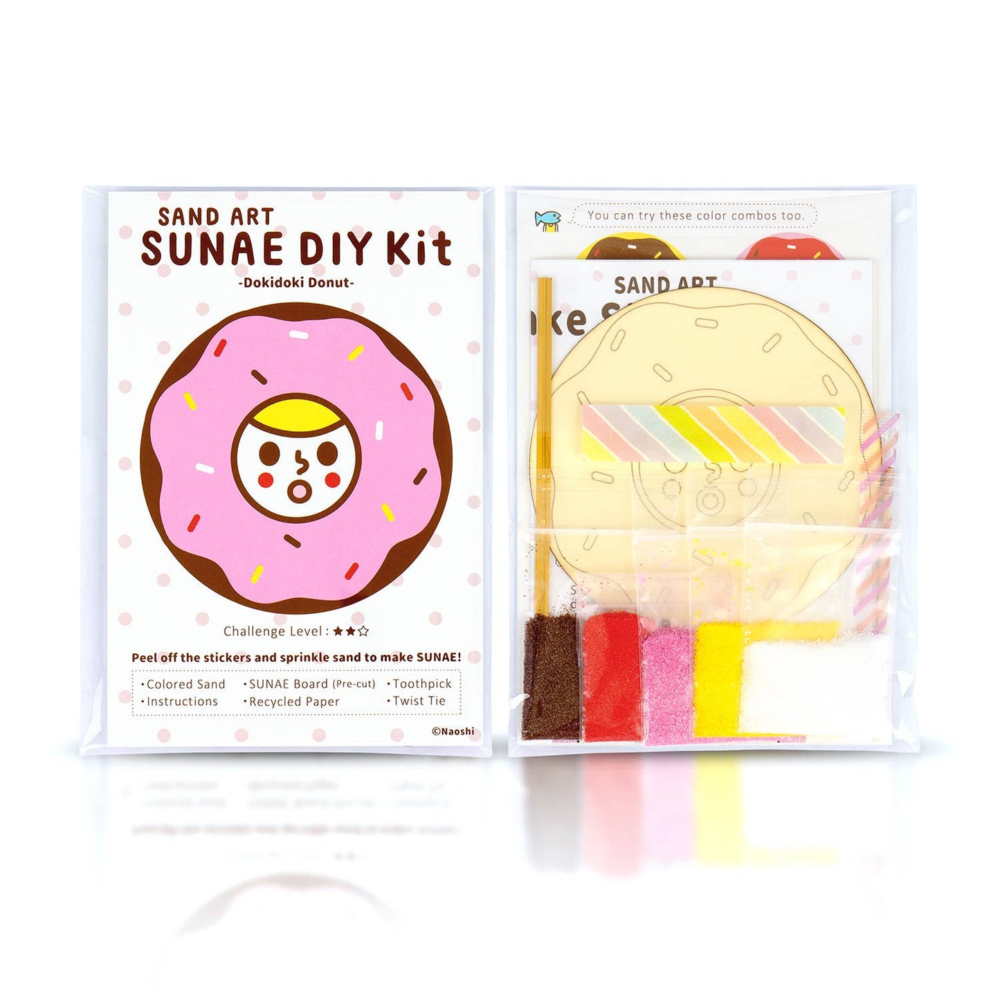 Dokidoki Donut Sunae DIY Sand Art Kit