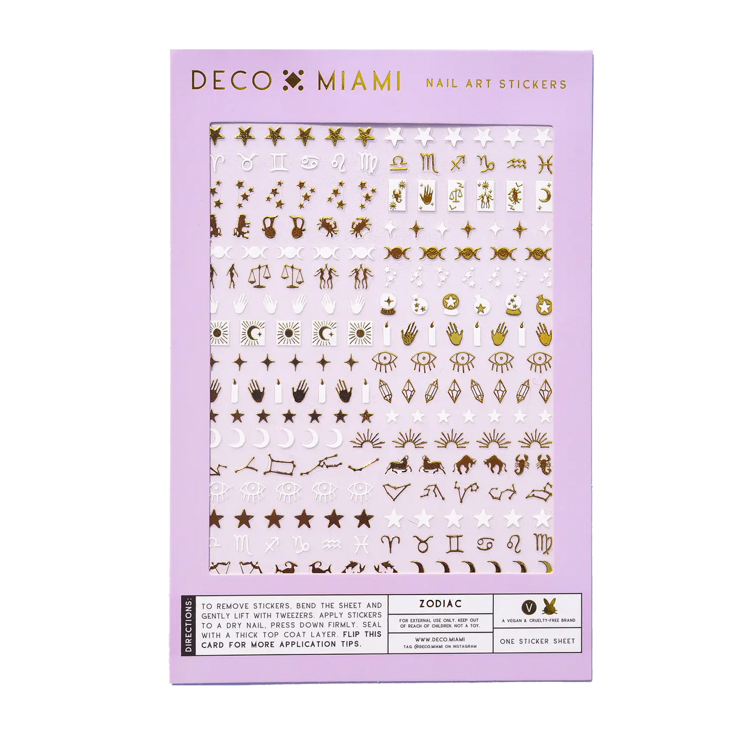 Zodiac Nail Art Stickers