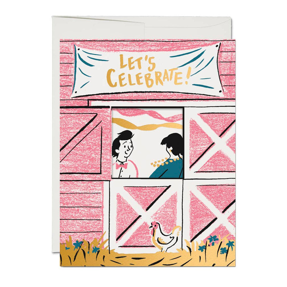 Let’s Celebrate Square Dance Card