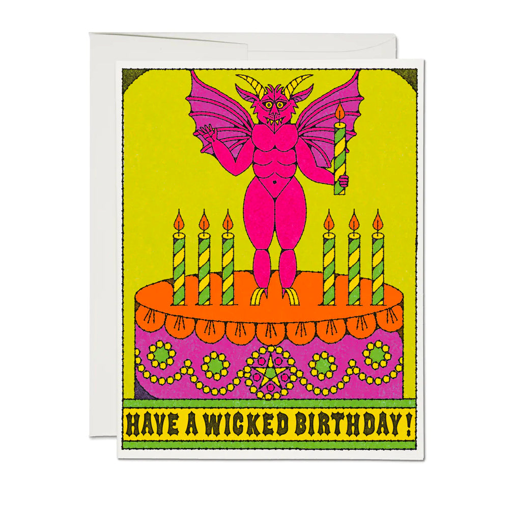 Wicked Birthday Card