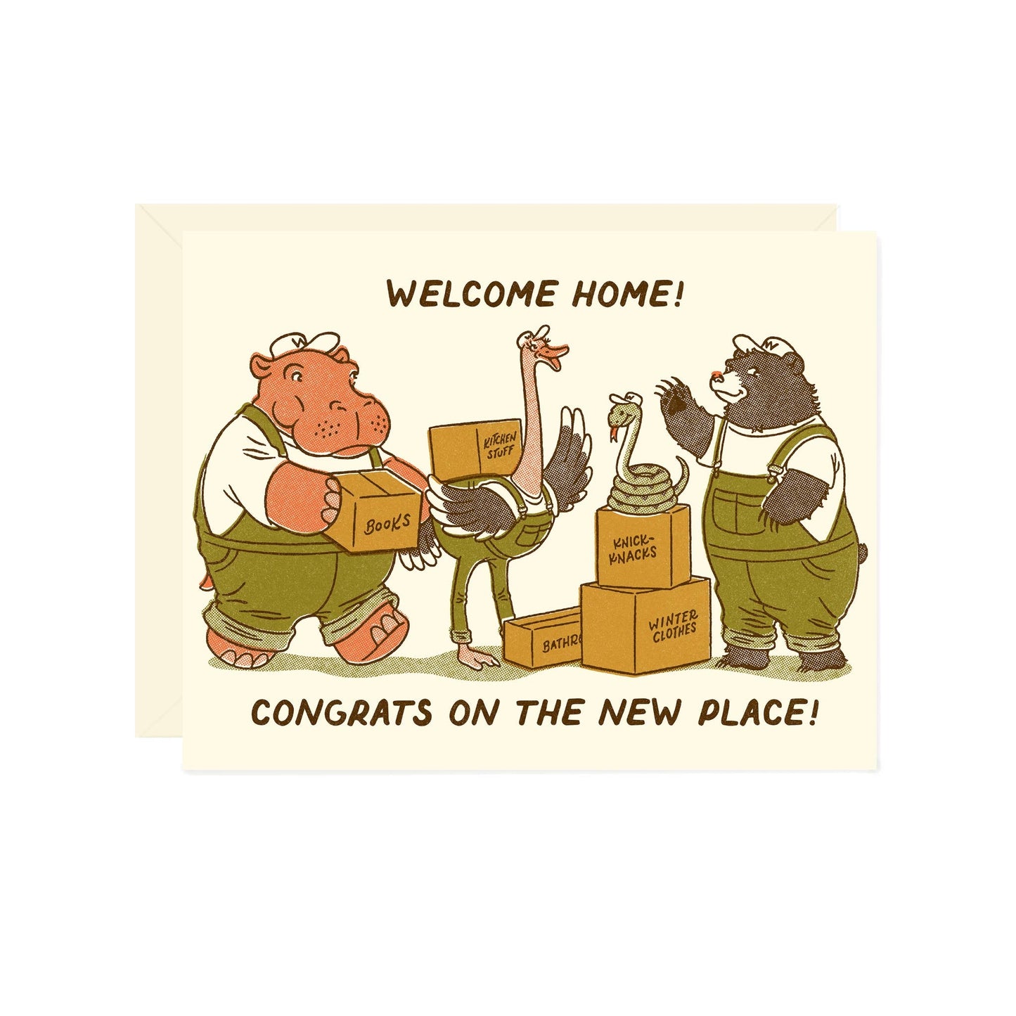 Welcome Home Congrats On The New Place Card