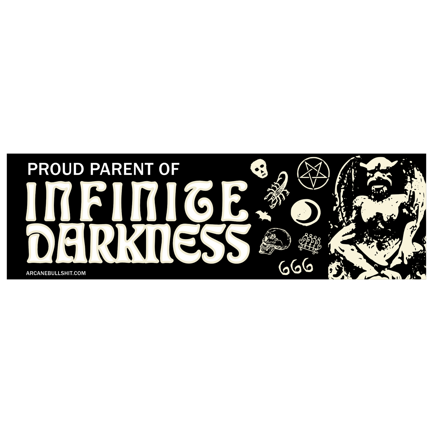 Proud Parent of Infinite Darkness Bumper Sticker