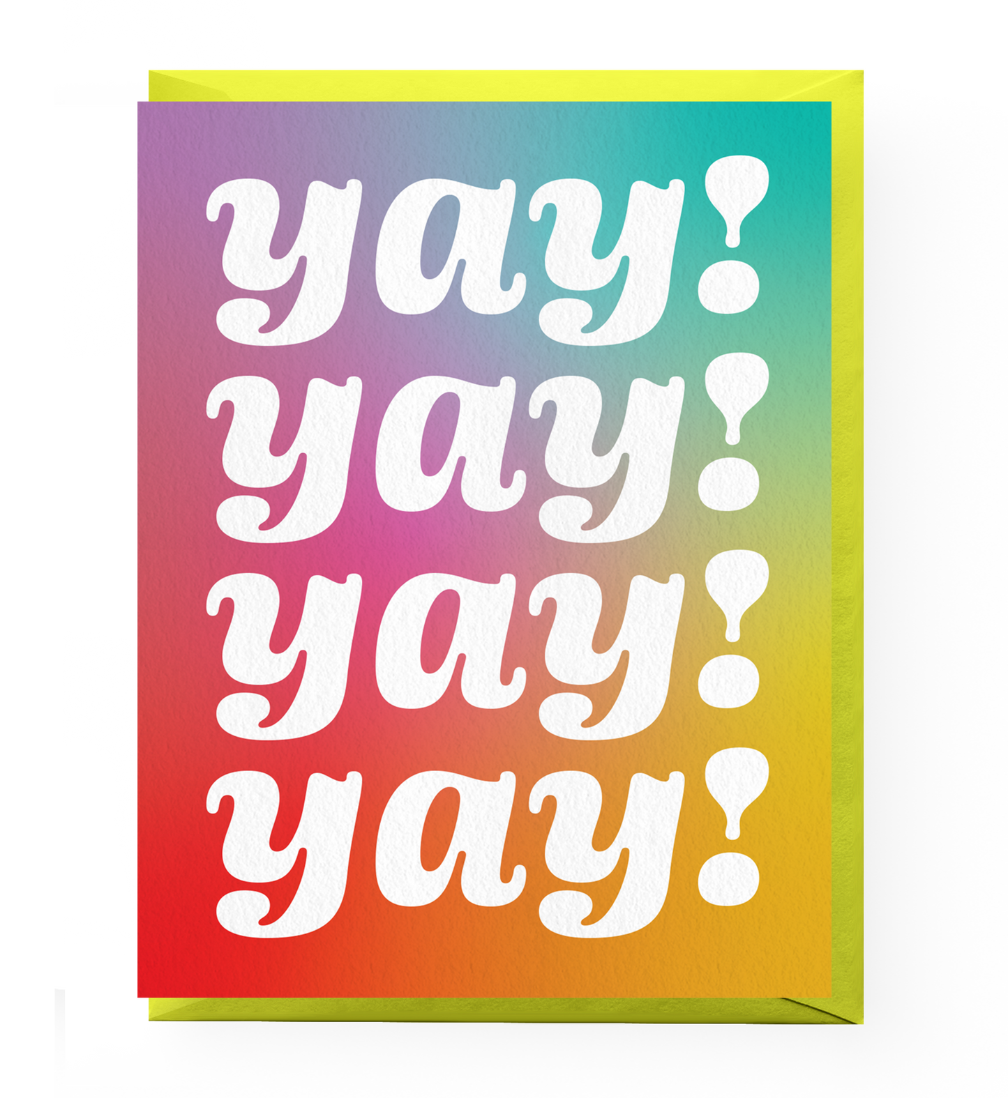 Yay! Yay! Yay! Yay! Card