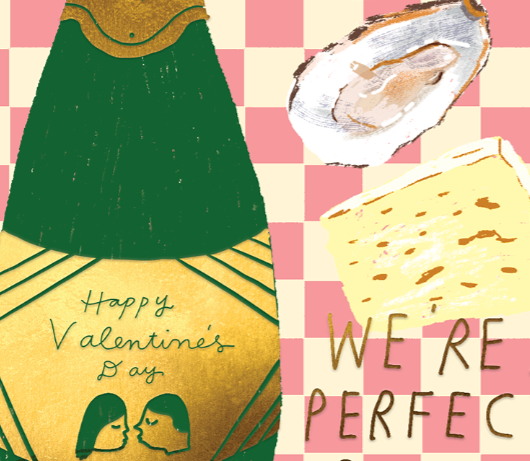 We're A Perfect Pairing Valentine's Day Card
