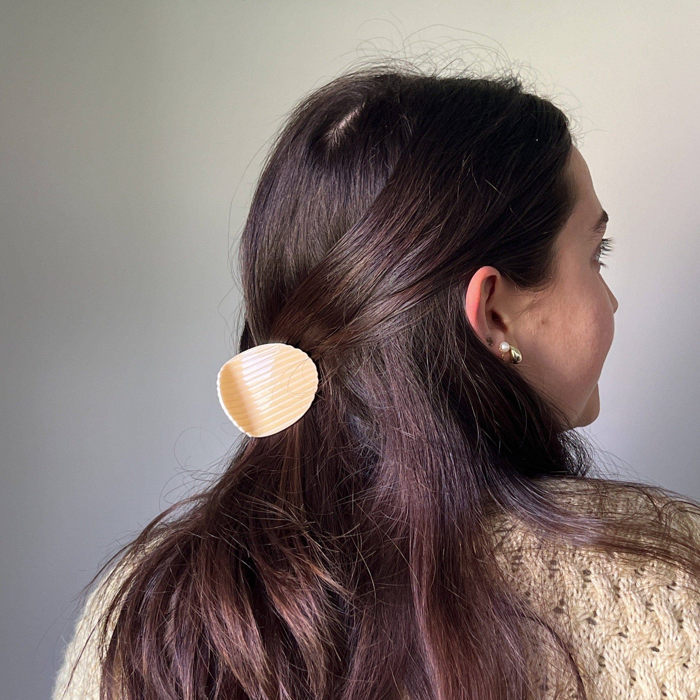 Potato Chip Hair Claw