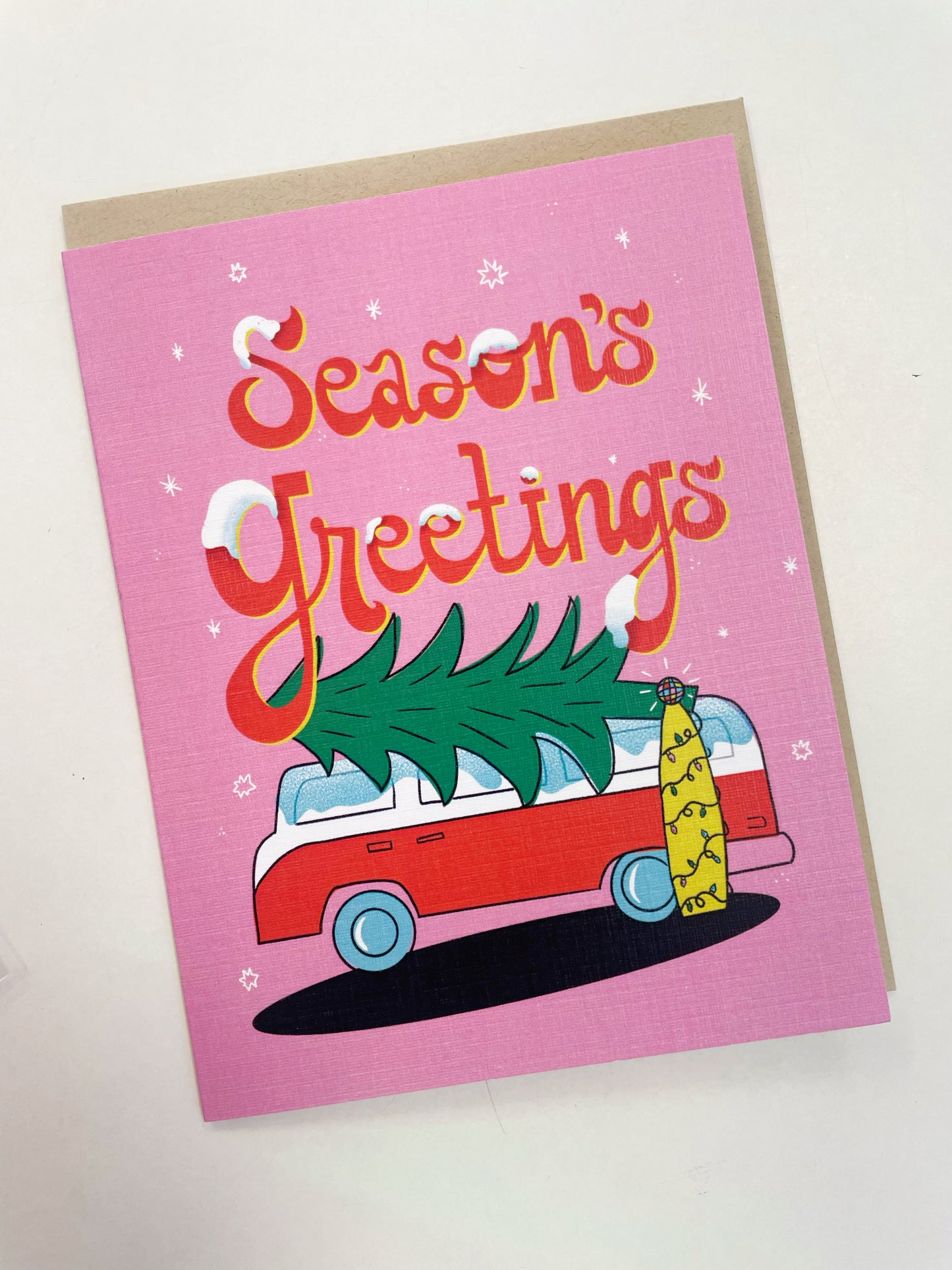 Season’s Greetings Van Life Holiday Card