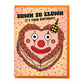 Down To Clown Birthday Card