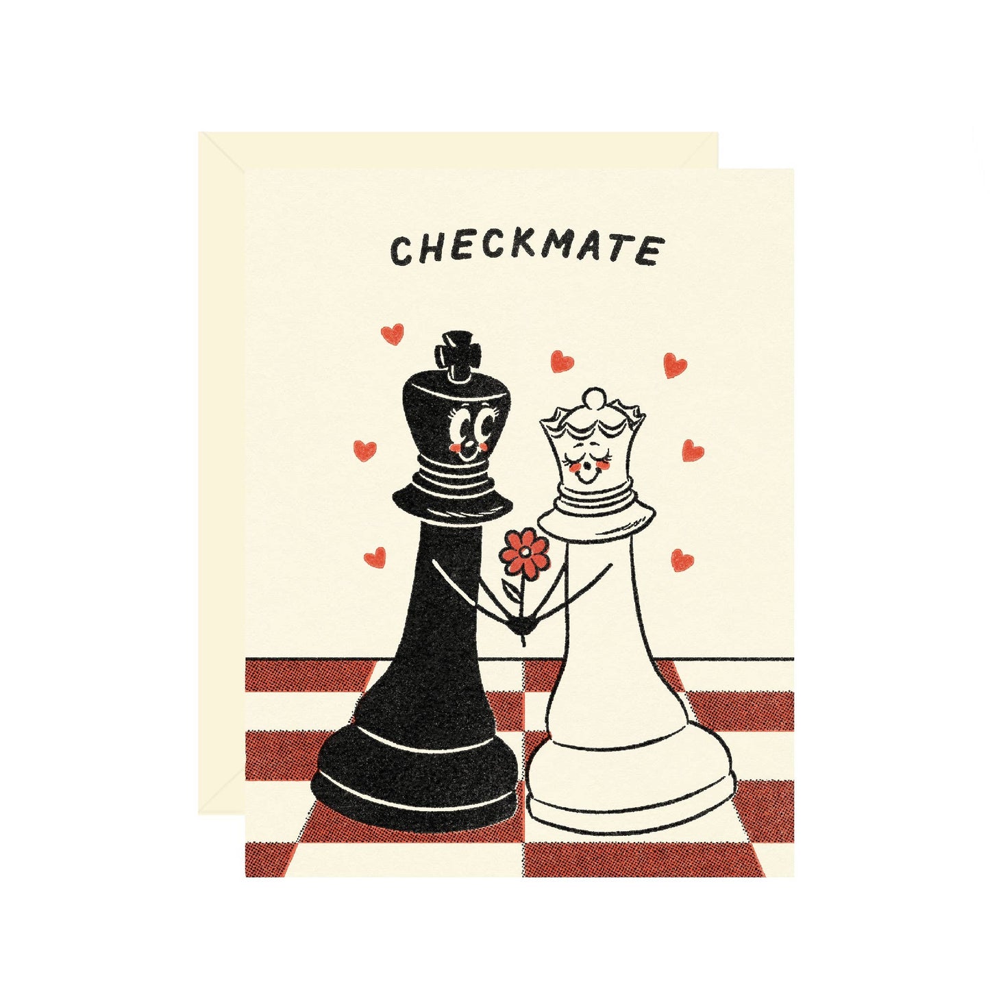 Checkmate Chess Wedding Card
