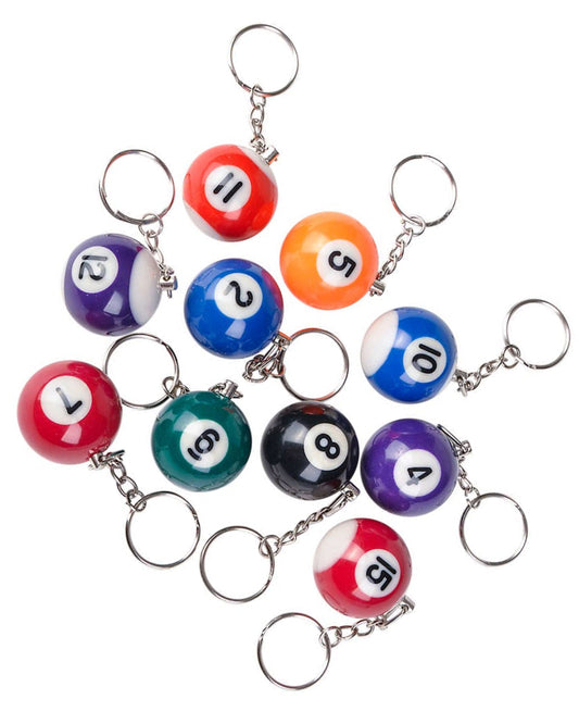 Pool Ball Keychain