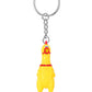 Rubber Chicken Keychain