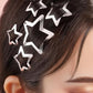 Silver Star Snap Barrette