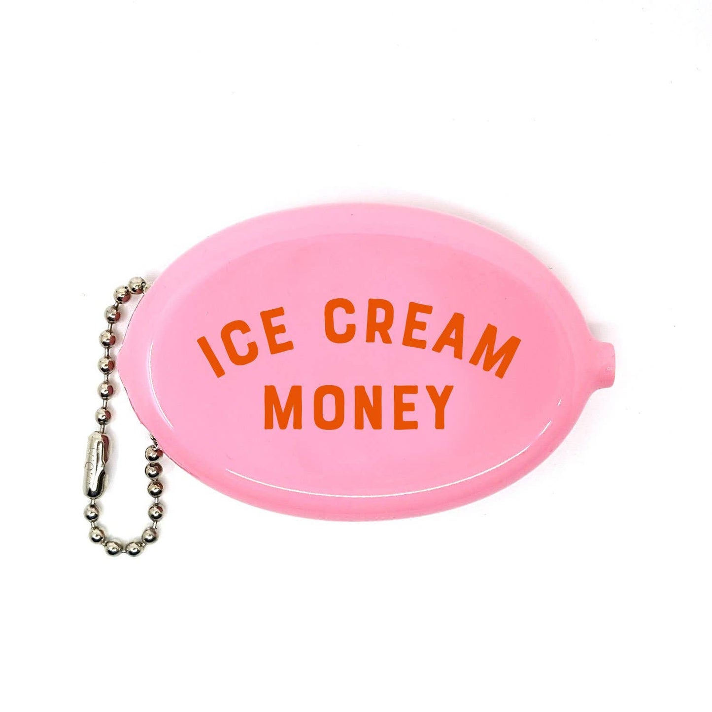 Ice Cream Money Coin Pouch Keychain