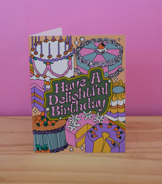 Have A Delightful Birthday Card