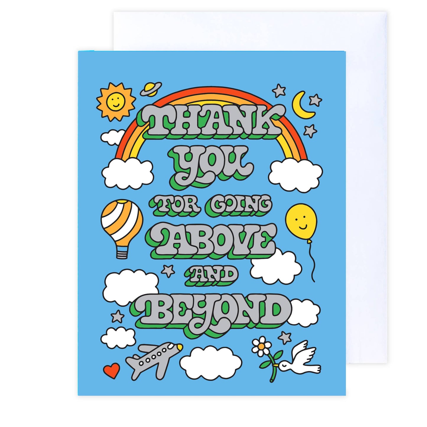 Above & Beyond Thank You Card