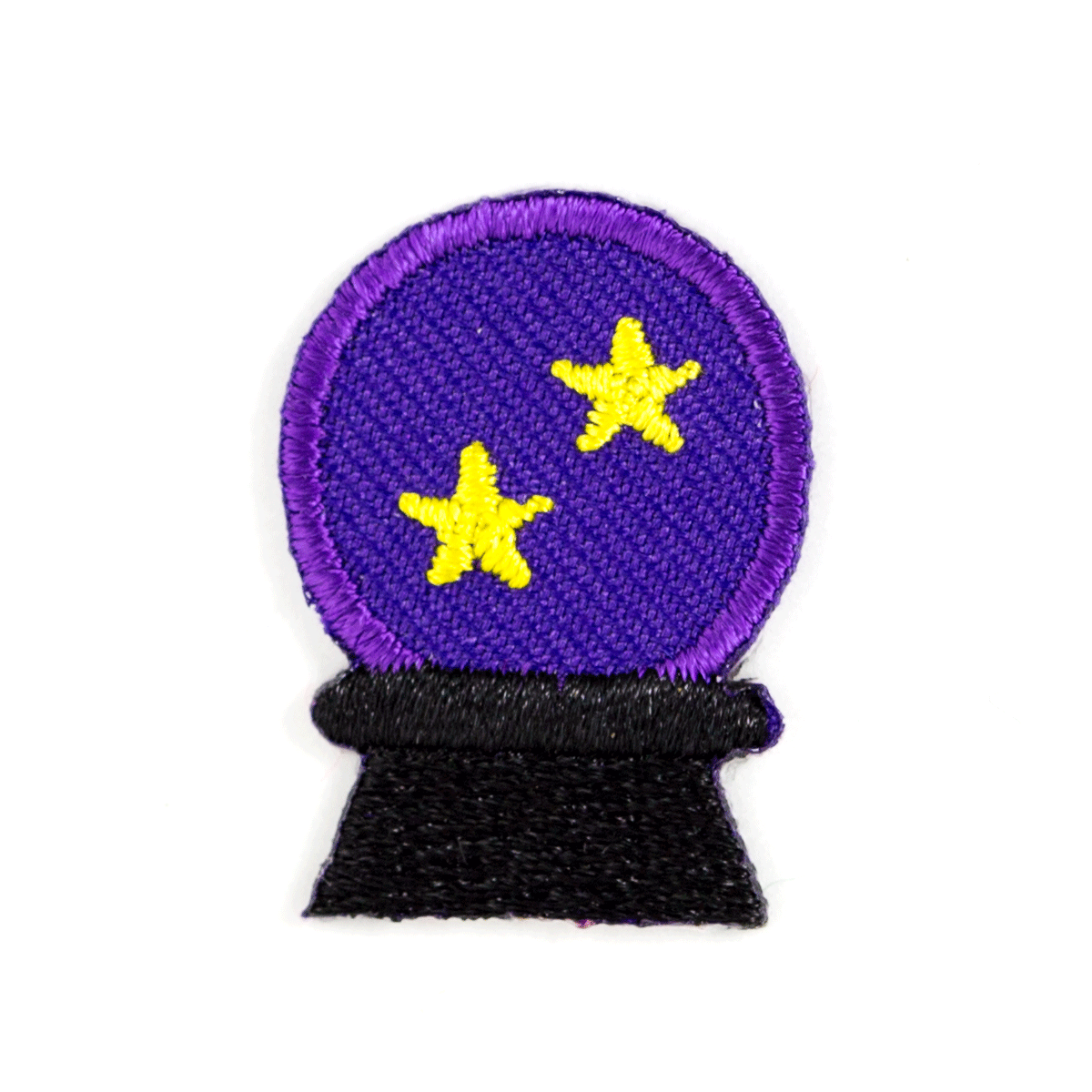 Crystal Ball Embroidered Sticker Patch