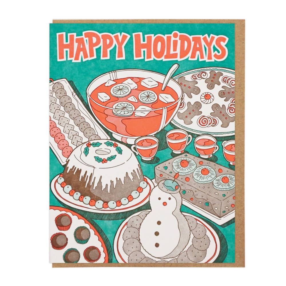 Party Food Holiday Card
