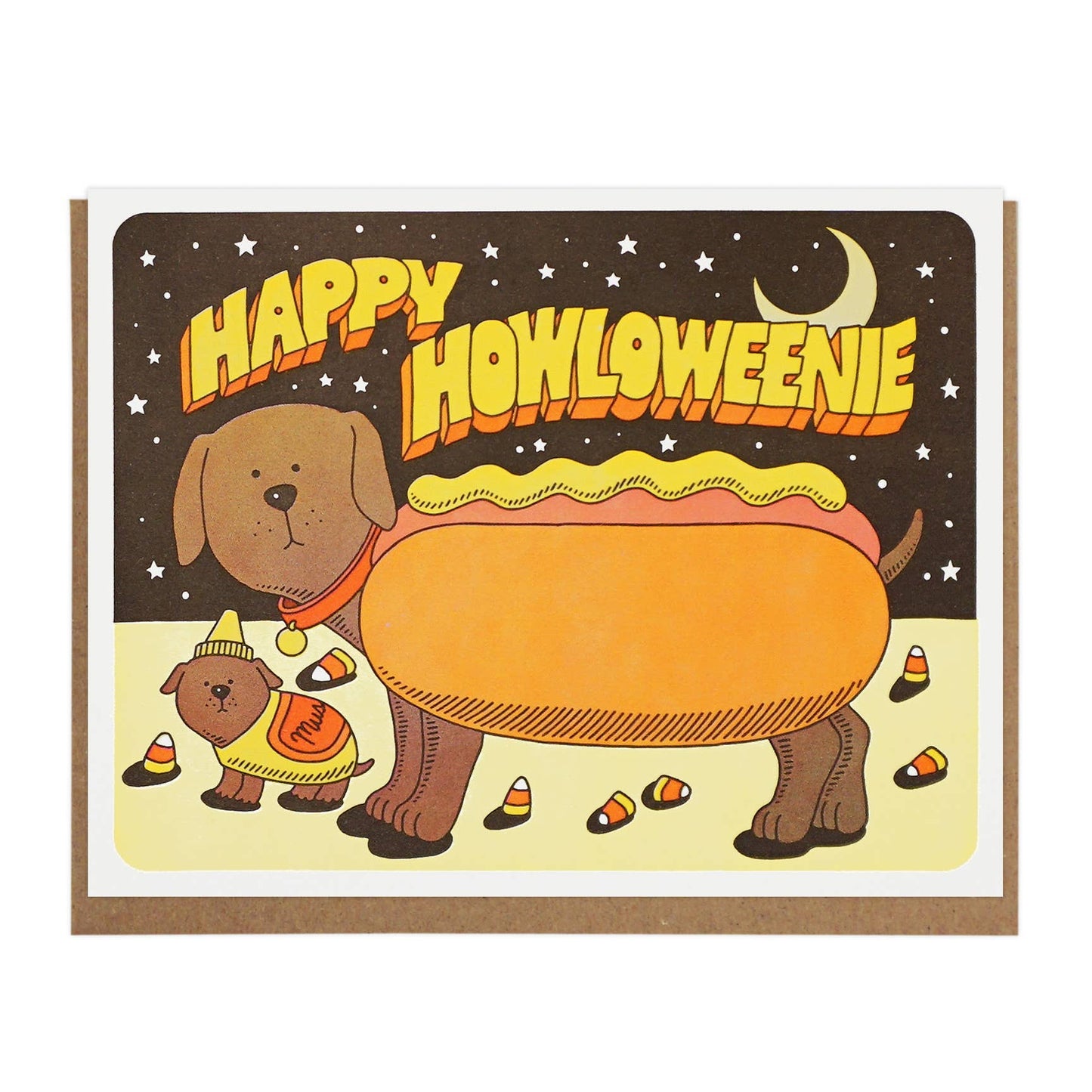 Happy Howloweenie Halloween Card