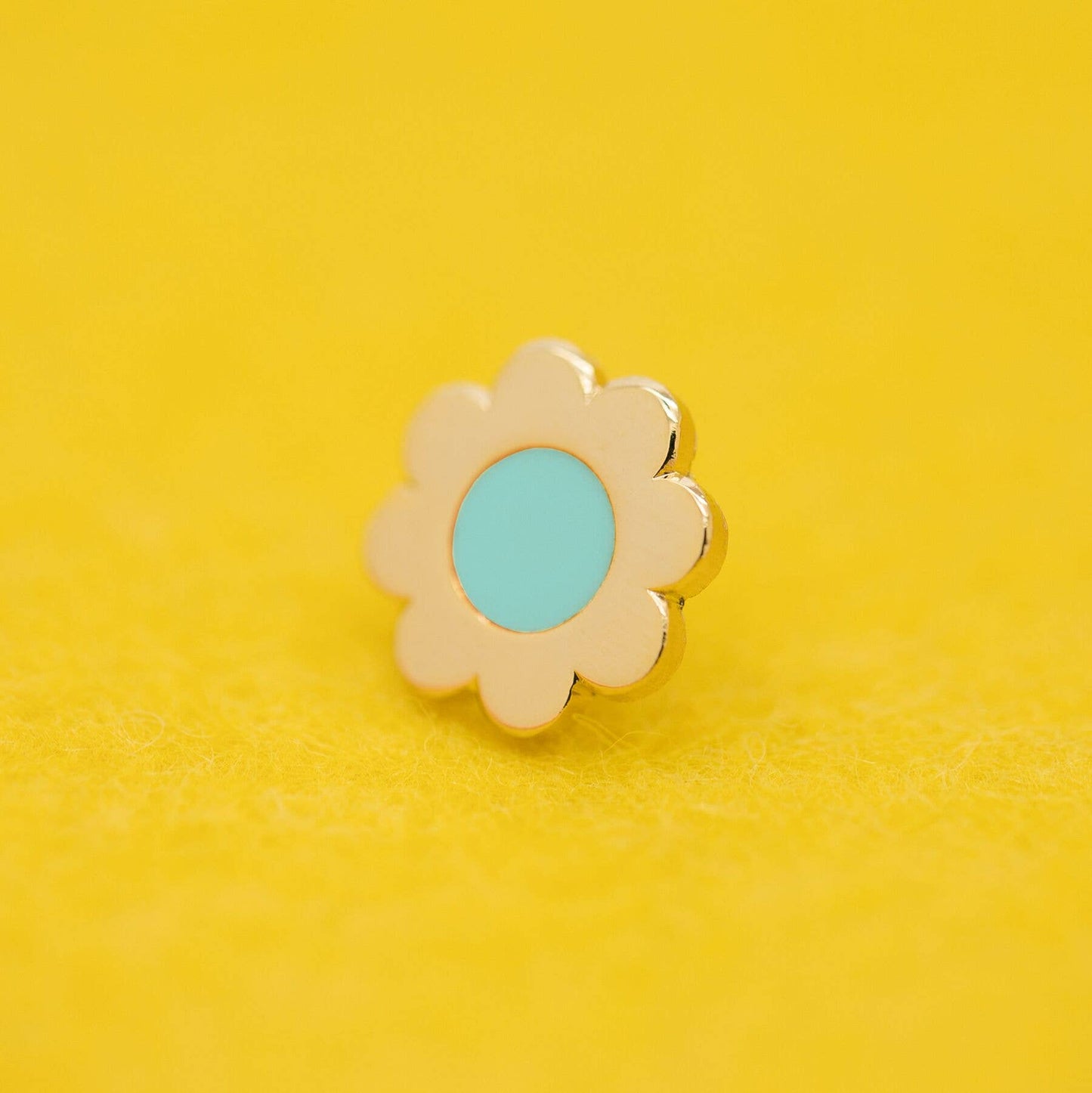 Tiny Blue Flower Enamel Pin