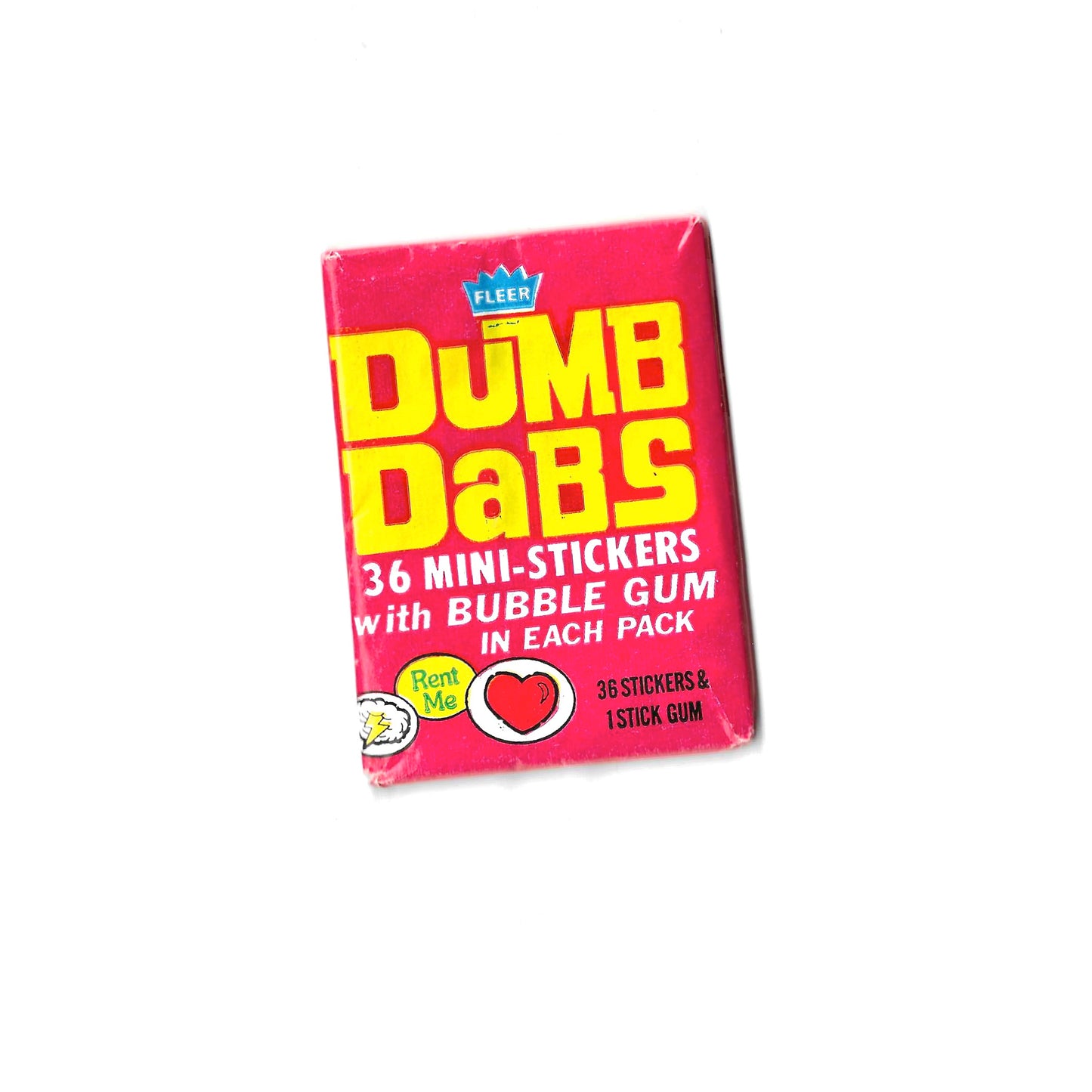 Dumb Dabs Vintage Mini-Stickers Wax Pack