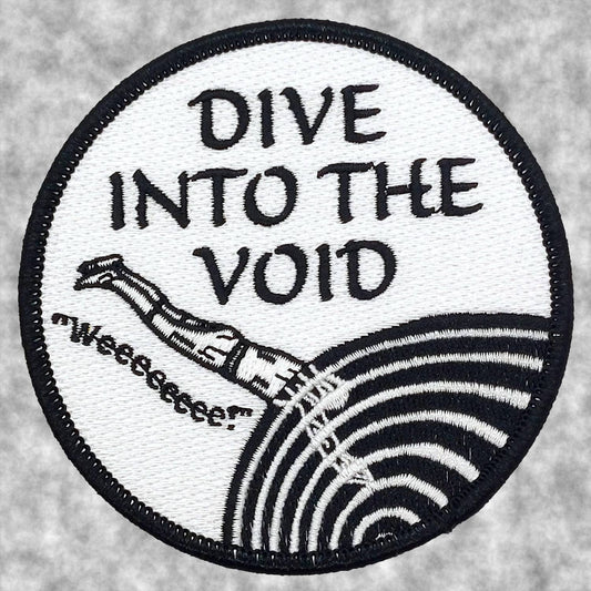 Dive Into The Void Embroidered Patch