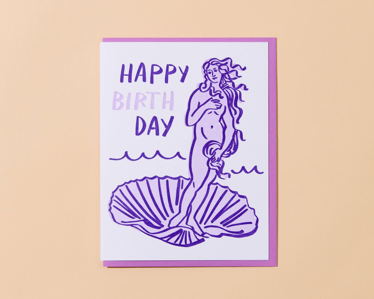 Birth of Venus Birthday Card