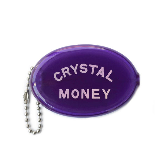 Crystal Money Coin Pouch Keychain