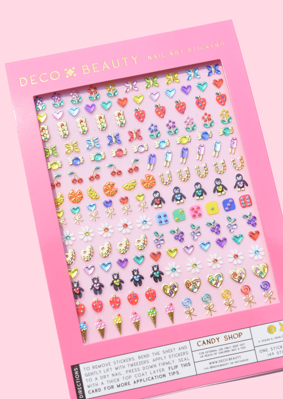 Candy Shop Nail Art Stickers