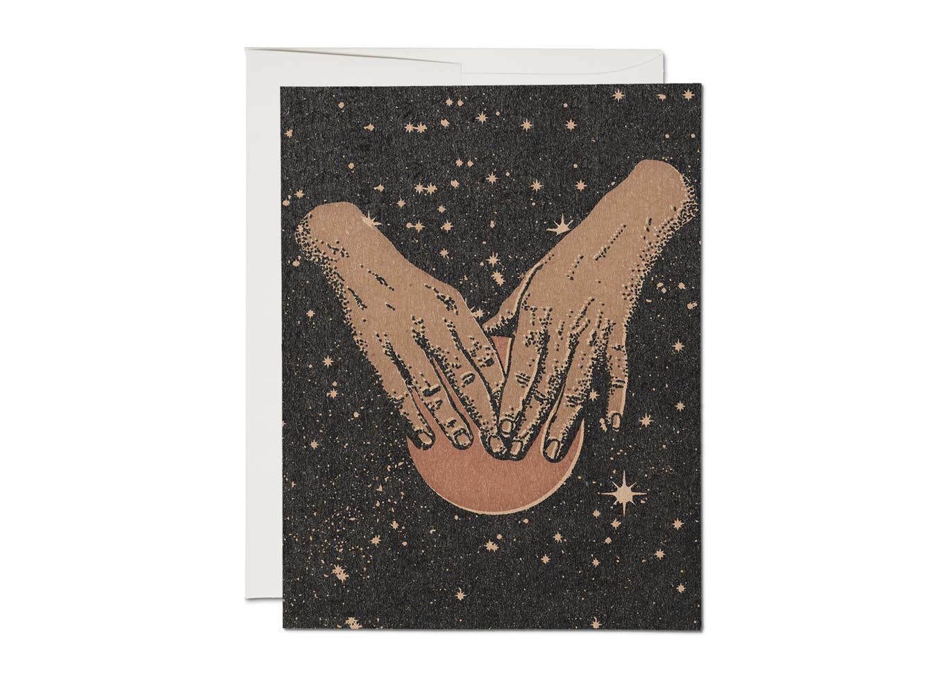 Hands in Space Card
