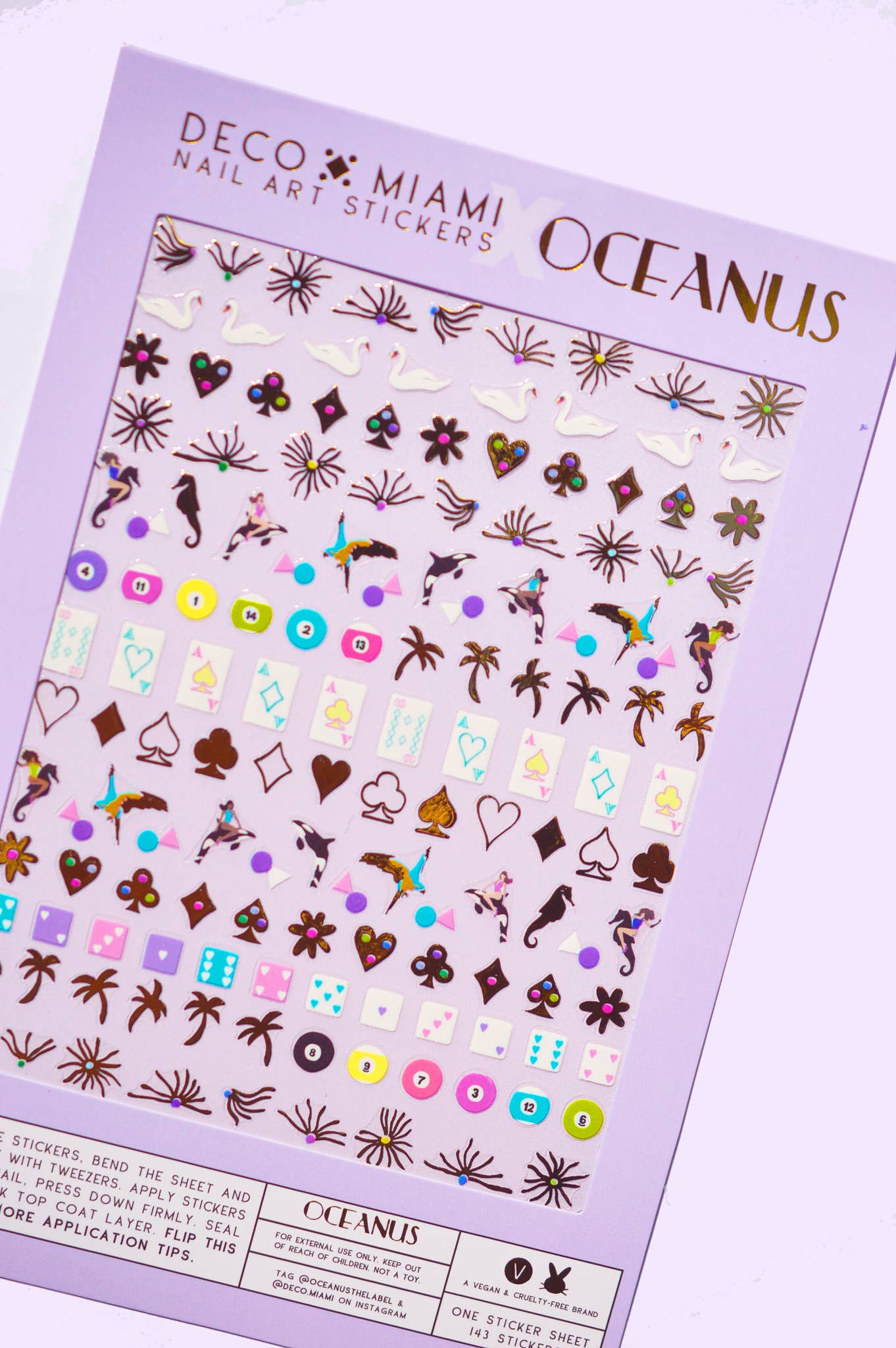Oceanus Nail Art Stickers