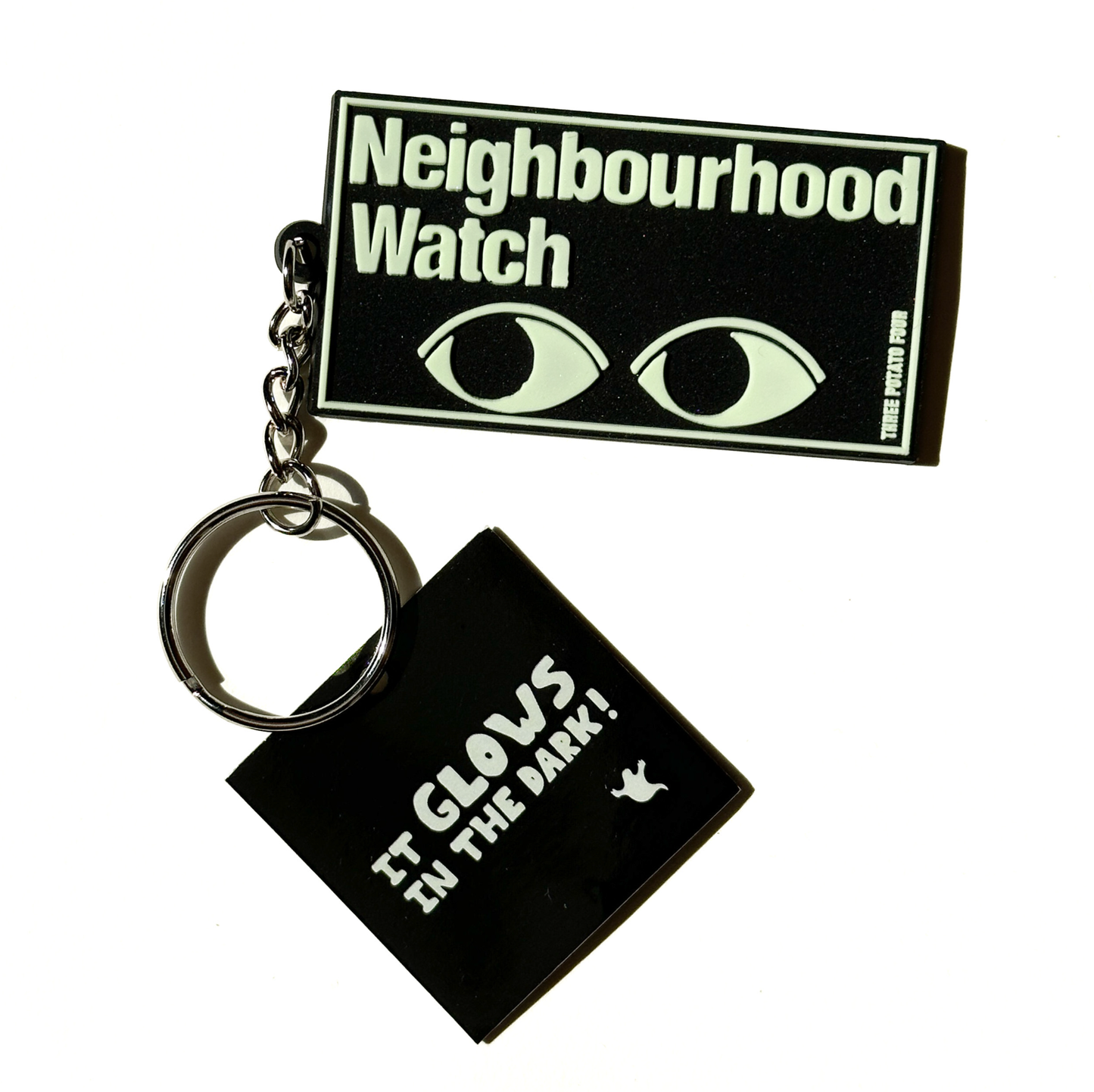 Neighbourhood Watch Glow In The Dark Keychain