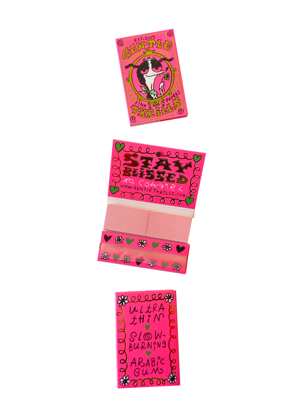 Gentle Thrills Pink Rolling Papers