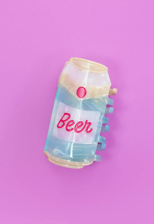 Brewski Beer Can Claw Clip