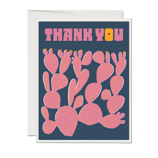 Prickly Pear Thank You Card