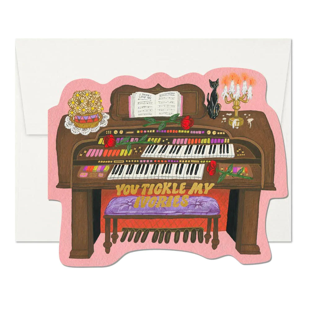 You Tickle My Ivories Card